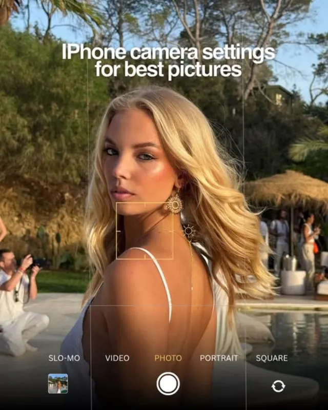 Carousel: iPhone camera settings for the best pictures